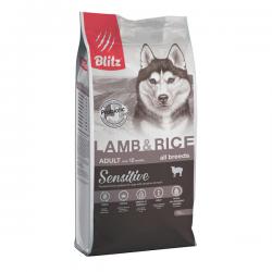 Корм для собак Blitz Adult Dog Sensitive Lamb & Rice
