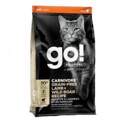 Корм для кошек GO! Solutions Carnivore Lamb + Wild Boar Grain Free