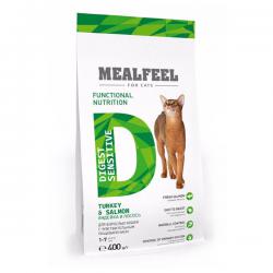 Корм для кошек Mealfeel Adult Cat Digest Sensitive Turkey & Salmon