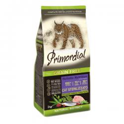 Корм для кошек Primordial Adult Cat Sterilized Turkey Herring Grain Free
