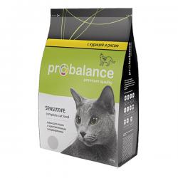 Корм для кошек Probalance Cat Sensitive Chicken & Rice