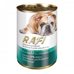 Корм для собак Rafi — паштет с ягнёнком
