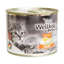 Корм для котят Wellkiss Delice Kitten Chicken