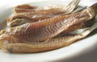 Сушёная рыба (скумбрия, палтус, треска)