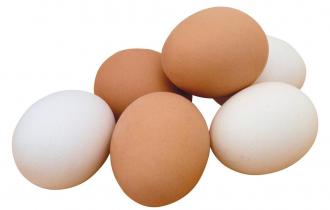 Яйца и яйцепродукты (в т. числе яйца мин. 4% в желтых подушках)