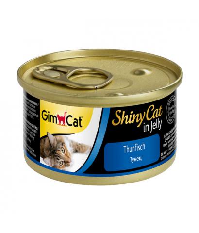 Корм для кошек GimCat ShinyCat Thunfisch in Jelly