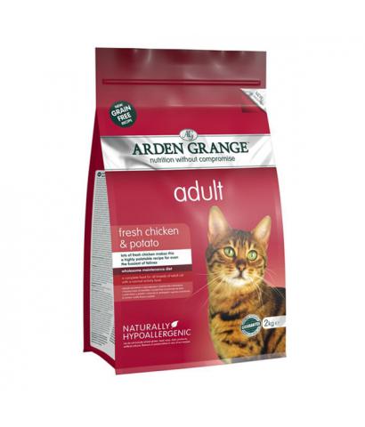 Корм для кошек Arden Grange Adult Cat Fresh Chicken & Potato Grain Free Hypoallergenic