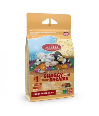 Корм для щенков Berkley №1 Shaggy Dreams Puppy Mini & Medium Breed Fresh Lamb & Vegetables Grain Free