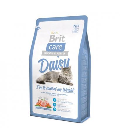 Корм для кошек Brit Care Cat Daisy I've to Control My Weight Turkey & Rice