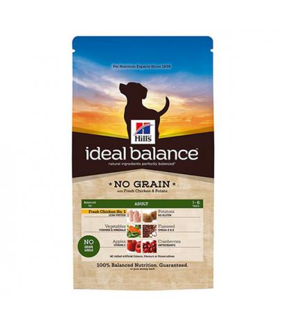 Hill's Ideal Balance Canine Adult No grain with Fresh Chicken and Potato