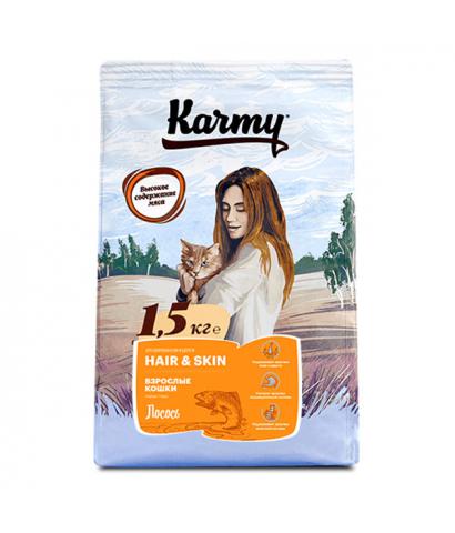 Корм для кошек Karmy Adult Cat Hair & Skin