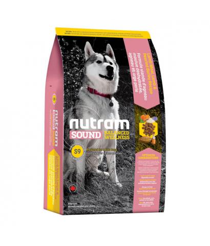 Корм для собак Nutram Sound Balanced Wellness® S9 Adult Dog Lamb & Pearled Barley, Peas & Butternut Squash