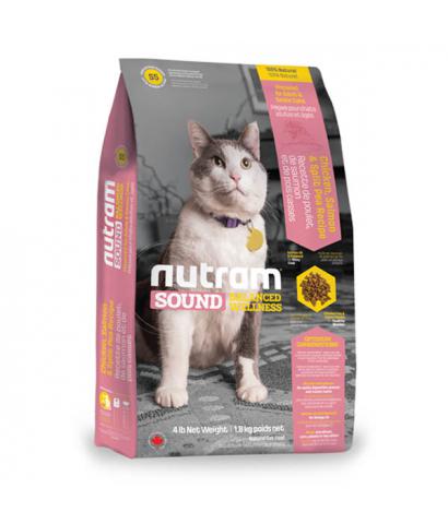Корм для кошек Nutram Sound Balanced Wellness® S5 Adult & Senior Chicken, Salmon & Split Pea