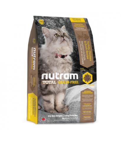 Корм для кошек Nutram Total Grain-Free® T22 Cats & Kittens Turkey, Chicken & Duck 