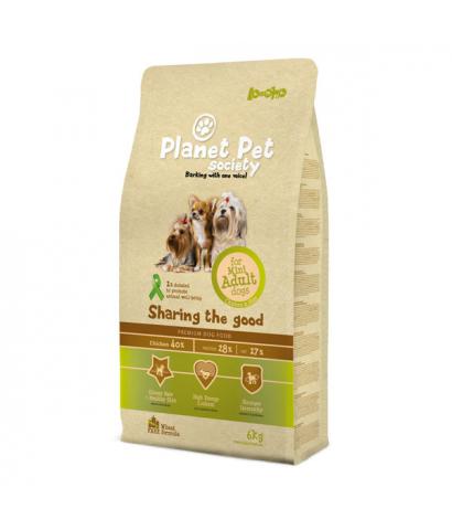 Корм для собак Planet Pet Society Adult Dog Mini Chicken & Rice