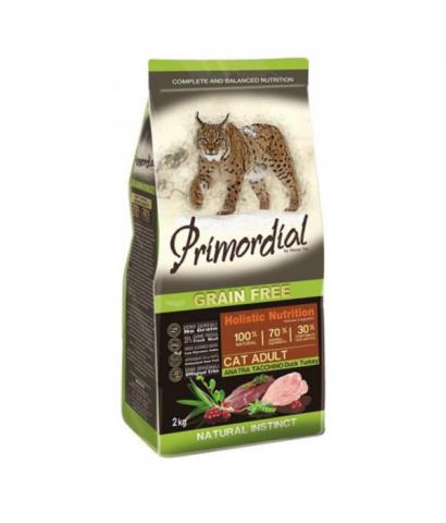 Корм для кошек Primordial Adult Cat Holistic Duck & Turkey Grain Free