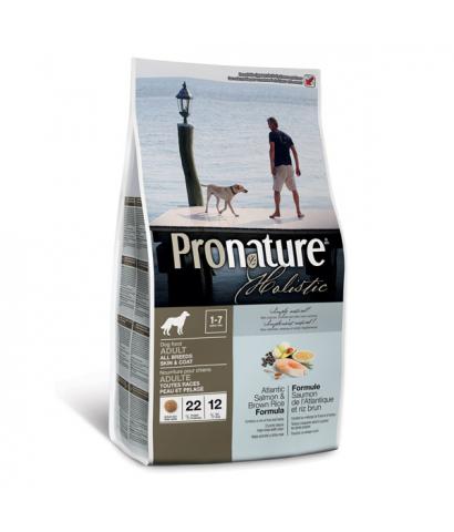 Корм для собак Pronature Holistic Dog Adult Skin & Coat Atlantic Salmon & Brown Rice