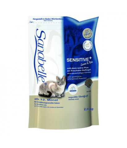 Корм для кошек Sanabelle Adult Cat Sensitive Lamb & Rice