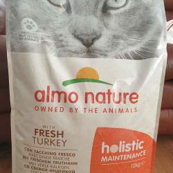 Фото упаковки корма Almo Nature Holistic Maintenance Adult Cat with Fresh Turkey
