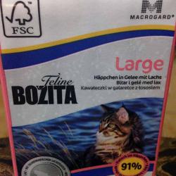 Bozita Feline Large — Chunks in Jelly with Salmon