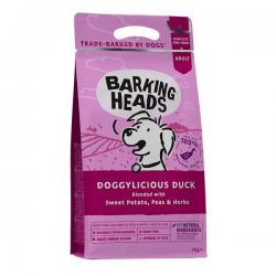 Корм для собак Barking Heads «Doggylicious» Adult Duck Hypoallergenic Grain Free