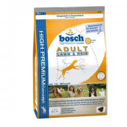 Старый дизайн упаковки корма Bosch Adult Lamb & Rice