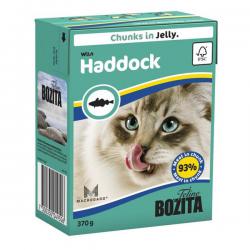 Корм для кошек Bozita Feline Haddock — Chunks in Jelly