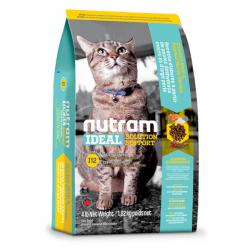 Корм для кошек Nutram Ideal Solution Support® I12 Weight Control Cat Chicken, Pearled Barley & Split Pea