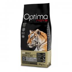 Корм для кошек Optima Nova Adult Cat Chicken & Rice Hypoallergenic