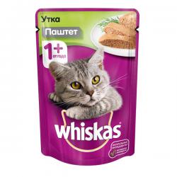 Корм для кошек Whiskas — «Паштет с уткой»