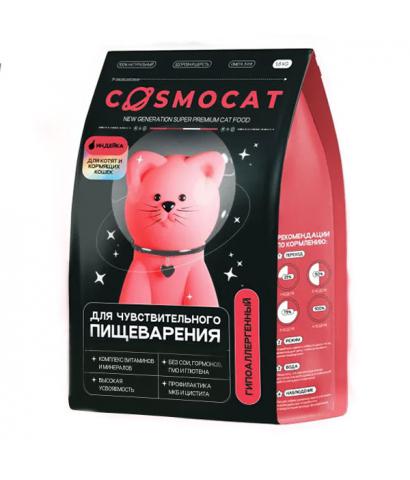 Сухой корм Cosmocat с индейкой для кошек