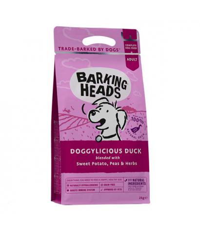 Корм для собак Barking Heads «Doggylicious» Adult Duck Hypoallergenic Grain Free