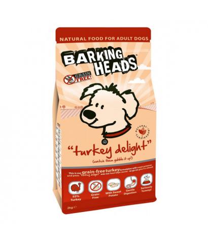 Корм для собак Barking Heads «Turkey Delight» Adult Grain Free