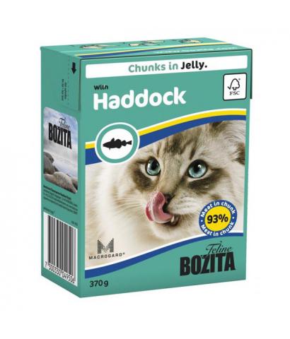 Корм для кошек Bozita Feline Haddock — Chunks in Jelly