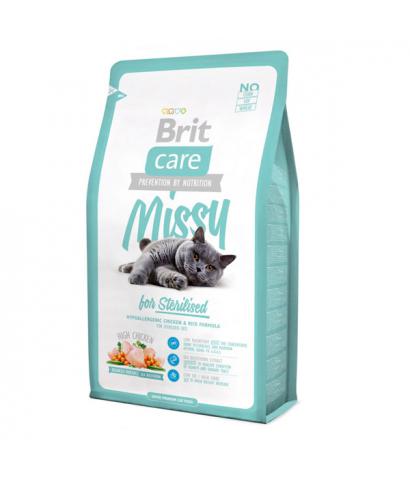 Корм для кошек Brit Care Cat Missy Sterilised Chicken & Rice