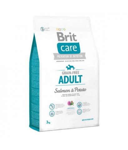 Корм Brit Care Grain-Free Adult Small & Medium Salmon & Potato