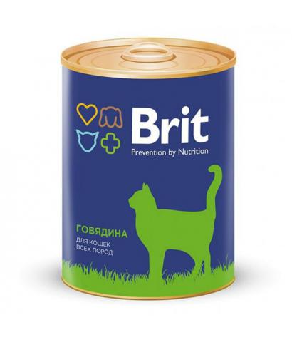 Корм для кошек Brit Premium Adult Cat — «Говядина»