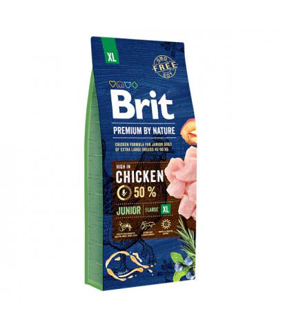 Корм для собак Brit Premium By Nature Junior XL Extra Large Breeds Chicken