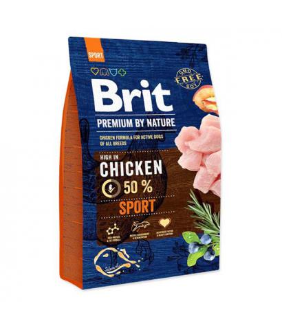 korm brit premium by nature sport chicken