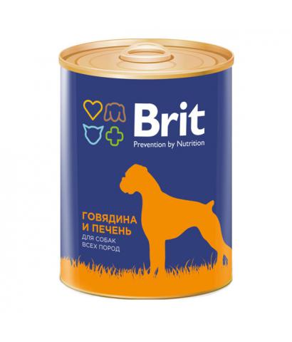 Корм для собак Brit Premium Dog — «Говядина и печень»