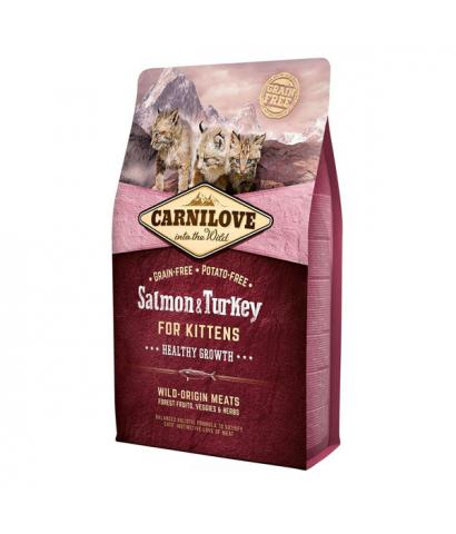 Корм для котят Carnilove Kitten Salmon & Turkey Grain-Free