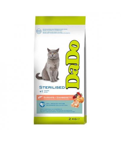 Корм для кошек DaDo Cat Sterilised Shrimps