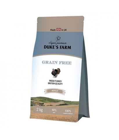 Корм Duke's Farm Grain Free Adult Dog Fresh Turkey