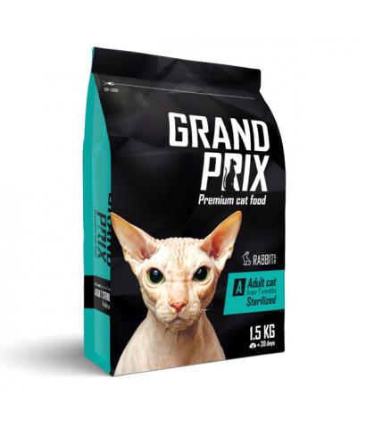 Корм для кошек Grand Prix Adult Cat Sterilized Rabbit & Rice