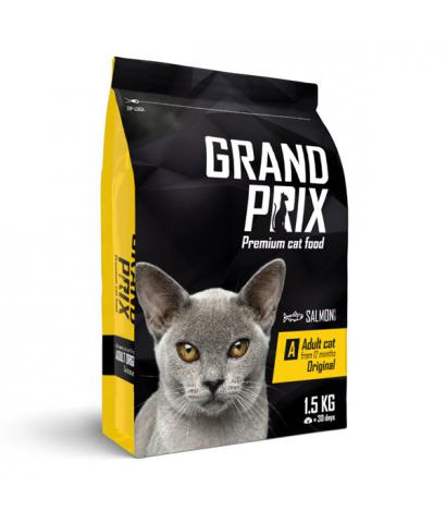 Корм для кошек Grand Prix Original Adult Cat Salmon and Rice