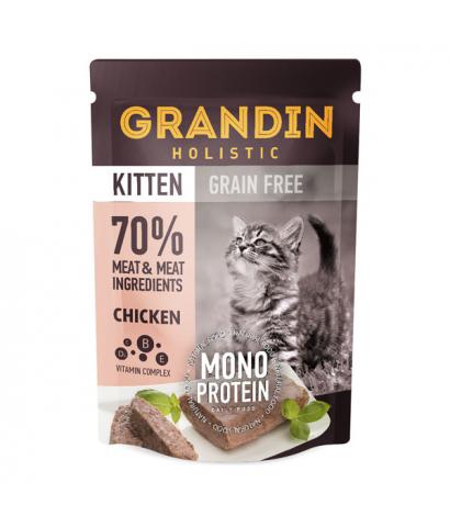 Корм для котят Grandin Kitten Chicken Grain Free