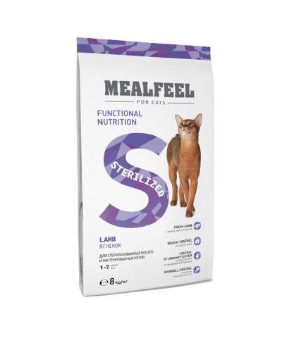 Корм для кошек Mealfeel Cat Sterilized Lamb