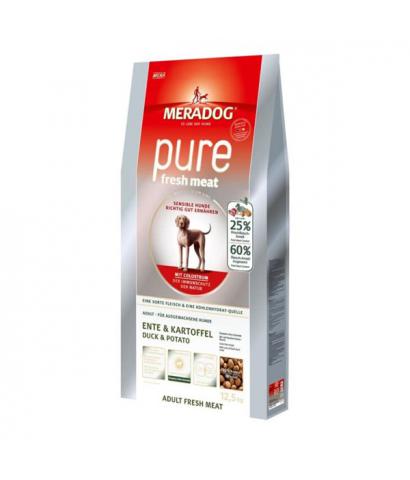 Корм для собак Meradog Pure Adult Dog Sensitive Duck & Potato Grain Free