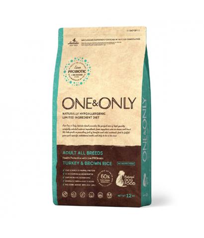 korm one only adult dog turkey brown rice hypoallergenic
