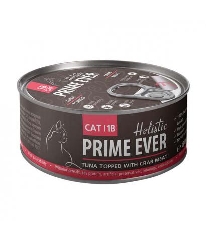 Корм для кошек Prime Ever Cat 1B — Tuna Topped With Crab Meat